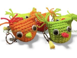 Googly Eyed Owl Keychain